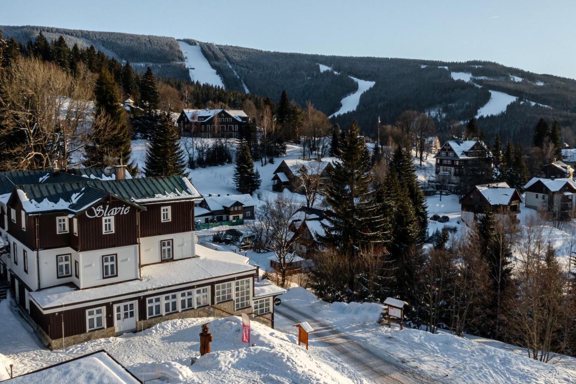 Hotel Slavie Špindlerŭv Mlýn Exterior foto